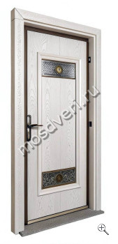 Входная квартирная дверь с отделкой МДФ - купить от производителя Мосдвери Входная квартирная дверь с отделкой МДФ