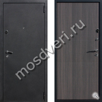 Дверь железная входная с терморазрывом порошок и МДФ - купить от производителя Мосдвери Дверь железная входная с терморазрывом порошок и МДФ