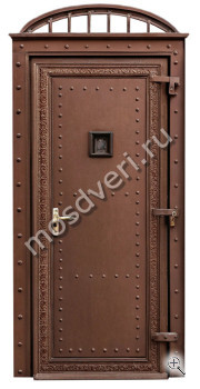 Входная дверь в частный дом арочная - купить от производителя Мосдвери Входная дверь в частный дом арочная