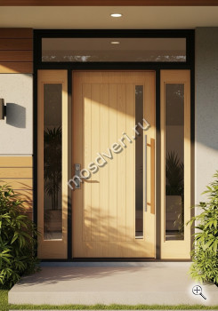 Большая входная дверь светлая - купить от производителя Мосдвери Большая входная дверь светлая