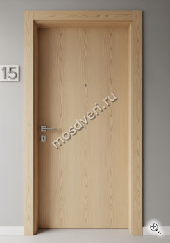 Современная входная дверь в квартиру бежевая - купить от производителя Мосдвери Современная входная дверь в квартиру бежевая